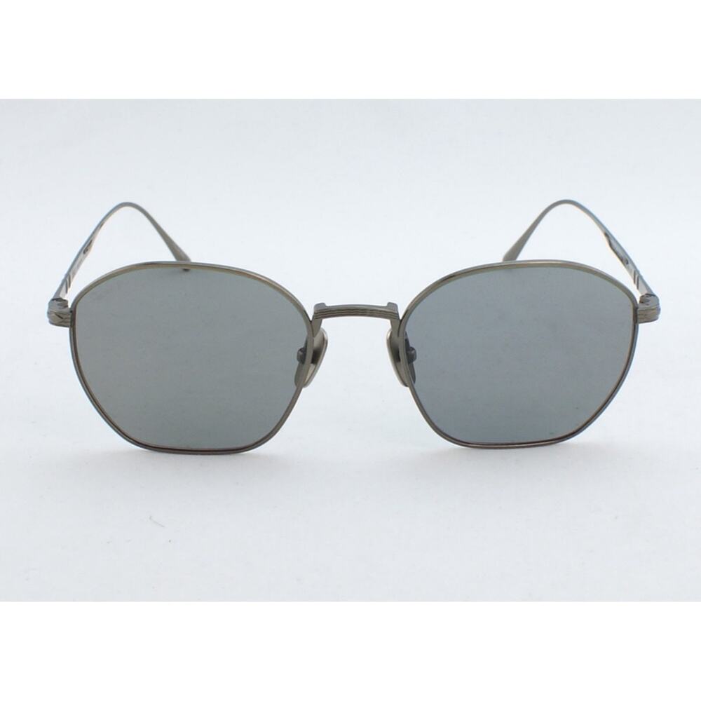 Persol PO3049S 801P2W Titanium Polarized Grey Powder Sunglasses PO6049S / 80667